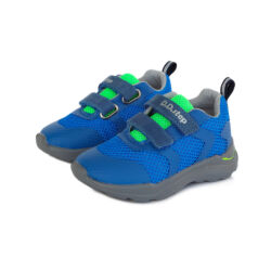 Kép 2/6 - D.D.Step sportcipő, kék-neonzöld, 24-29.