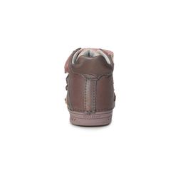 Kép 3/6 - D.D.Step átmeneti  bőrcipő, mályva-rose gold, 25-30.