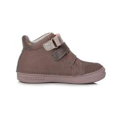 Kép 4/6 - D.D.Step átmeneti  bőrcipő, mályva-rose gold, 25-30.