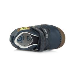 Kép 5/6 - D.D.Step első lépés bőrcipő, navy, oroszlános, 20-24.