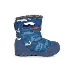 Kép 4/6 - D.D.Step AQUA-TEX vízálló bundás csizma, kék, autós, 22-27.