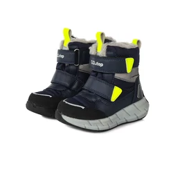 Kép 2/6 - D.D.Step AQUA-TEX vízálló bakancs, navy-neonzöld, 30-35.