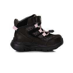 Kép 4/6 - D.D.Step AQUA-TEX vízálló cipő, fekete-ezüst, 30-35.