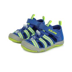 Kép 1/6 - D.D.Step &quot;Quick Dry&quot; sportszandál, kék-neonzöld, 26-31.