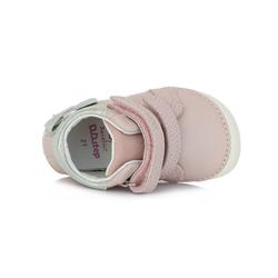 Kép 5/6 - D.D.Step barefoot átmeneti cipő, púderlila, masnis, 20-25.