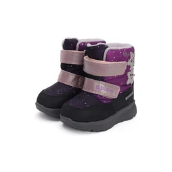 Kép 3/7 - D.D.Step AQUA-TEX vízálló bakancs, lila-fekete, csillagos, 22-27.
