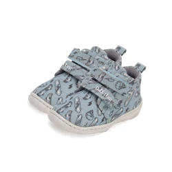 Kép 1/7 - D.D.Step barefoot vászoncipő, halványkék, gördeszkás, 20-25.