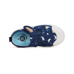Kép 5/6 - D.D.Step vászoncipő, navy, matrózos, 20-25.