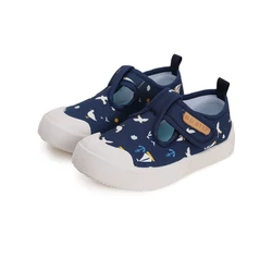 Kép 1/6 - D.D.Step vászoncipő, navy, matrózos, 20-25.