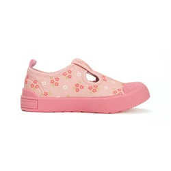 Kép 4/6 - D.D.Step vászoncipő, pink, virágos, 20-25.