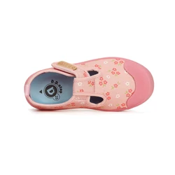 Kép 5/6 - D.D.Step vászoncipő, pink, virágos, 20-25.