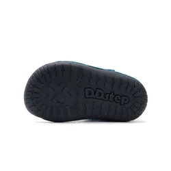 Kép 6/7 - D.D.Step nyitott barefoot cipő, kék, hajós, 20-25.