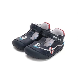 Kép 2/7 - D.D.Step nyitott barefoot cipő, navy, hajós, 20-25.