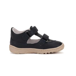 Kép 4/7 - D.D.Step nyitott barefoot cipő, navy, 26-31.
