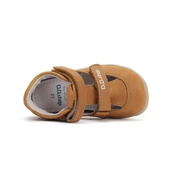 Kép 5/7 - D.D.Step nyitott barefoot cipő, okker, 20-25.