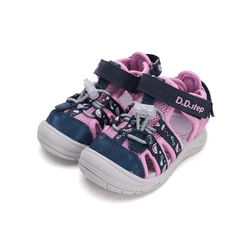 Kép 1/6 - D.D.Step Quick Dry sportszandál, navy-mályva, 26-31.