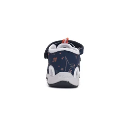 Kép 3/6 - D.D.Step Quick Dry sportszandál, navy-fehér, bolygós, 20-25.