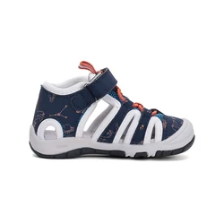 Kép 4/6 - D.D.Step Quick Dry sportszandál, navy-fehér, bolygós, 20-25.