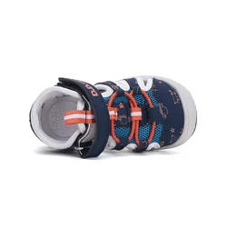 Kép 5/6 - D.D.Step Quick Dry sportszandál, navy-fehér, bolygós, 20-25.