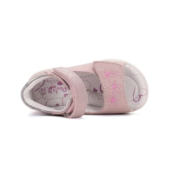Kép 5/6 - Ponte20 gyerekszandál, rose-gold, virágos, 28-33.