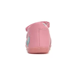 Kép 3/6 - D.D.Step gyerekszandál, pink, virágos, 19-24.