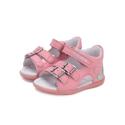 Kép 1/6 - D.D.Step gyerekszandál, pink, virágos, 19-24.