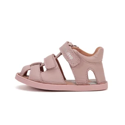 Kép 2/6 - D.D.Step barefoot gyerekszandál, púderrózsaszín, 26-31.