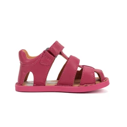 Kép 4/6 - D.D.Step barefoot gyerekszandál, málna, 26-31.