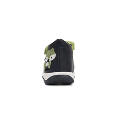 Kép 3/6 - D.D.Step gyerekszandál, navy-lime, rókás, 19-24.