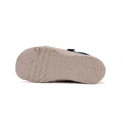 Kép 6/7 - D.D.Step barefoot vászoncipő, navy, bolygós, 20-25.