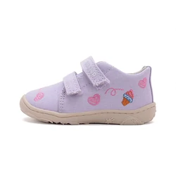 Kép 2/7 - D.D.Step barefoot vászoncipő, lila, fagyis, 20-25.
