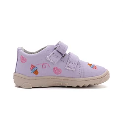 Kép 4/7 - D.D.Step barefoot vászoncipő, lila, fagyis, 20-25.