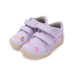 Kép 1/7 - D.D.Step barefoot vászoncipő, lila, fagyis, 20-25.