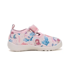 Kép 4/7 - D.D.Step barefoot szobacipő, rózsa, sellős, 20-25.