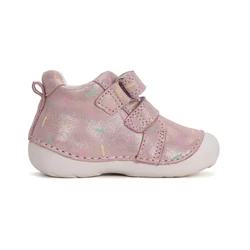 Kép 4/6 - D.D.Step első lépés bőrcipő, rose-gold, fagyis, 18-23.
