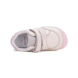 Kép 5/7 - D.D.Step barefoot átmeneti cipő, krém-rózsa, hattyús, 25-30.