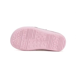 Kép 6/7 - D.D.Step barefoot átmeneti cipő, krém-rózsa, hattyús, 25-30.