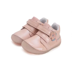 Kép 2/7 - D.D.Step barefoot átmeneti cipő, rózsa, virágos, 20-25.
