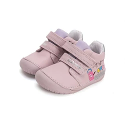 Kép 2/7 - D.D.Step barefoot átmeneti cipő, halványlila, kertészkedős, 20-25.