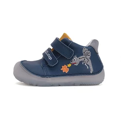 Kép 1/7 - D.D.Step barefoot átmeneti cipő, kék-narancs, sárkányos, 20-25.