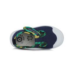 Kép 5/6 - D.D.Step vászoncipő, navy, dzsungel mintás, 20-25.