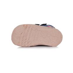Kép 6/6 - D.D.Step barefoot vászoncipő, farmerkék, unikornisos, 20-25.