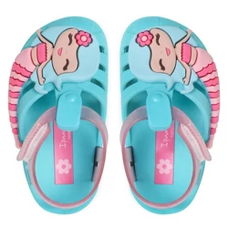 Kép 4/4 - Ipanema Summer VIII Baby szandál, kék-pink, sellős, 21-28/29.