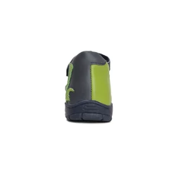 Kép 3/6 - Ponte20 gyerekszandál, navy-lime, krokodilos, 23-27.