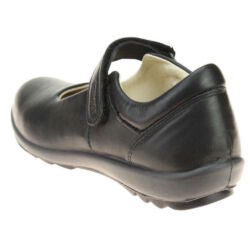 Kép 3/3 - Primigi alkalmi bőrcipő lányoknak; tépőzáras, fekete, 25-30.