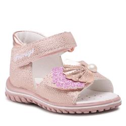 Kép 1/3 - Primigi gyerekszandál, rose-gold, kagylós, 20-26.