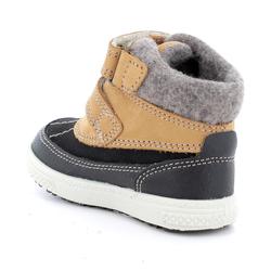 Kép 3/3 - Primigi Gore-tex vízálló bundás bakancs, okker-fekete, 21-24.