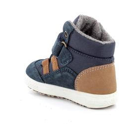 Kép 3/3 - Primigi Gore-tex vízálló bundás cipő, sötétkék-barna, 21-24.