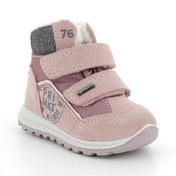 Kép 1/3 - Primigi Gore-tex vízálló bundás cipő, rózsa-ezüst, 24-28.