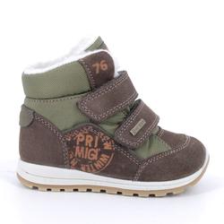 Kép 2/3 - Primigi Gore-tex vízálló bundás cipő, barna-khaki, 25-29.